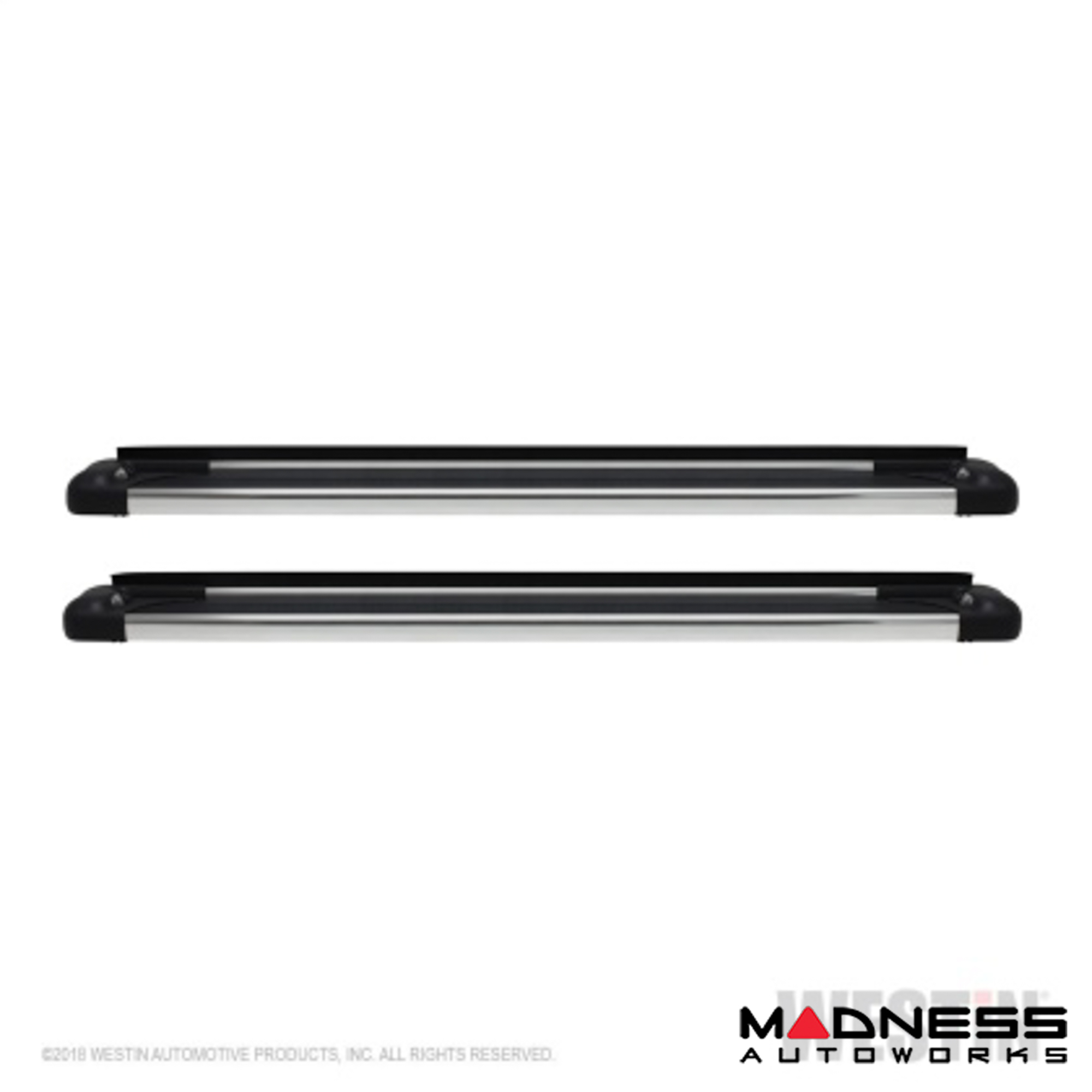 Ford Bronco LED Running Boards - 4 Door - Polished Aluminum - 74.25" - Westin 